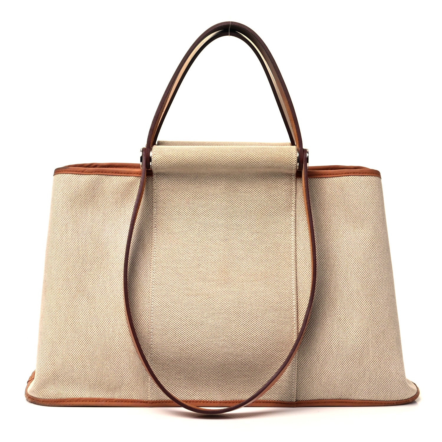 Hermes Toile Cabag Elan 39 Natural 1 of 6