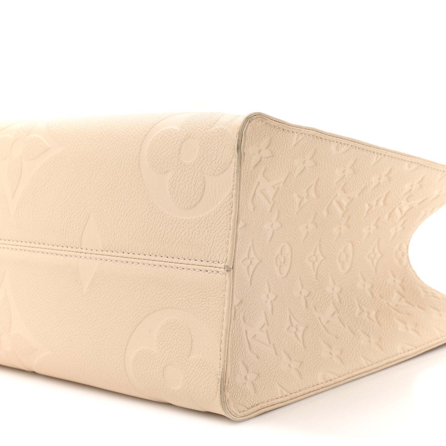 Louis Vuitton Empreinte Monogram Giant Onthego PM Cream Beige 8 of 17