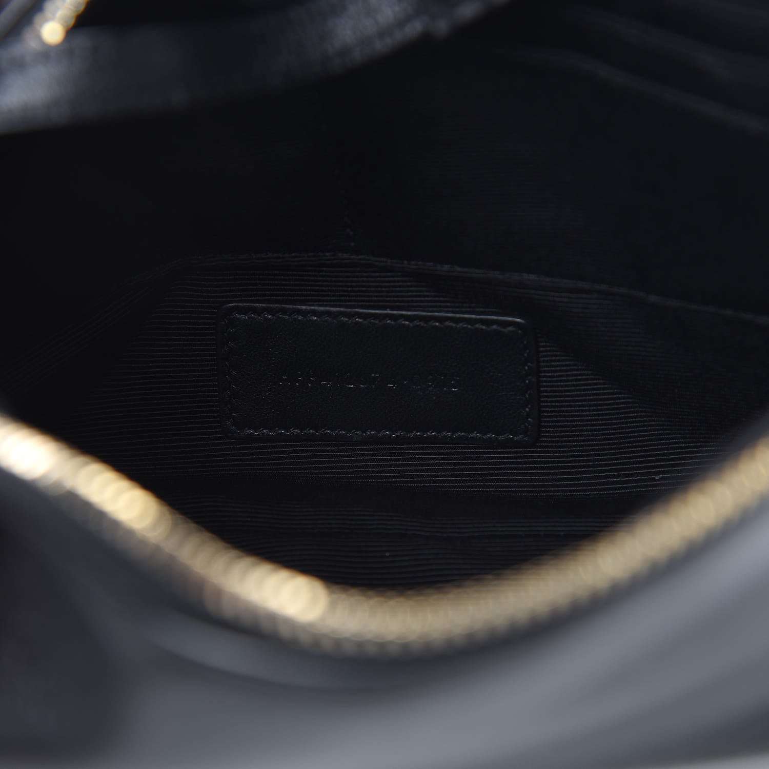 Saint Laurent Calfskin Teen Monogram Crossbody Bag Black 6 of 11