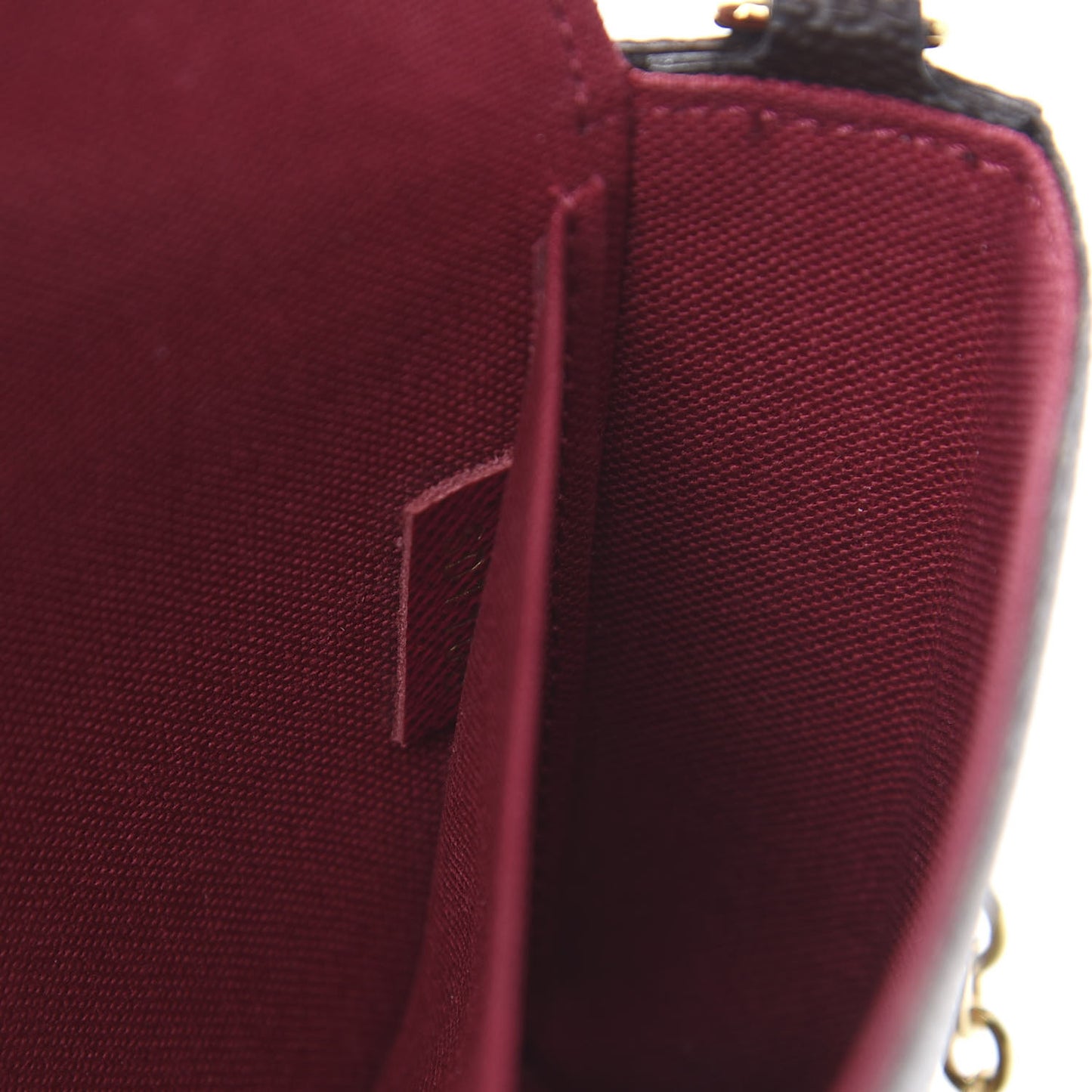 Monogram Pochette Felicie Chain Wallet Fuchsia