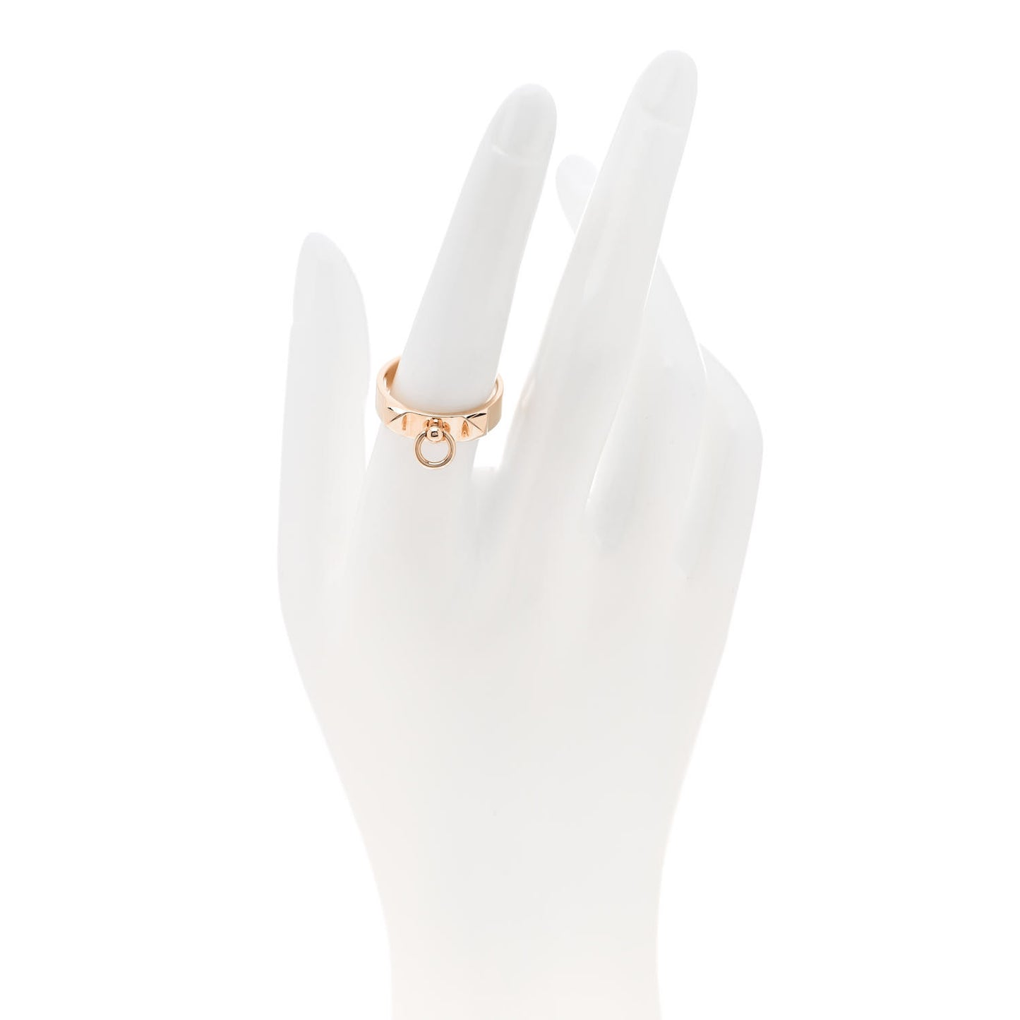 18K Rose Gold PM Collier De Chien Ring 56 7.75