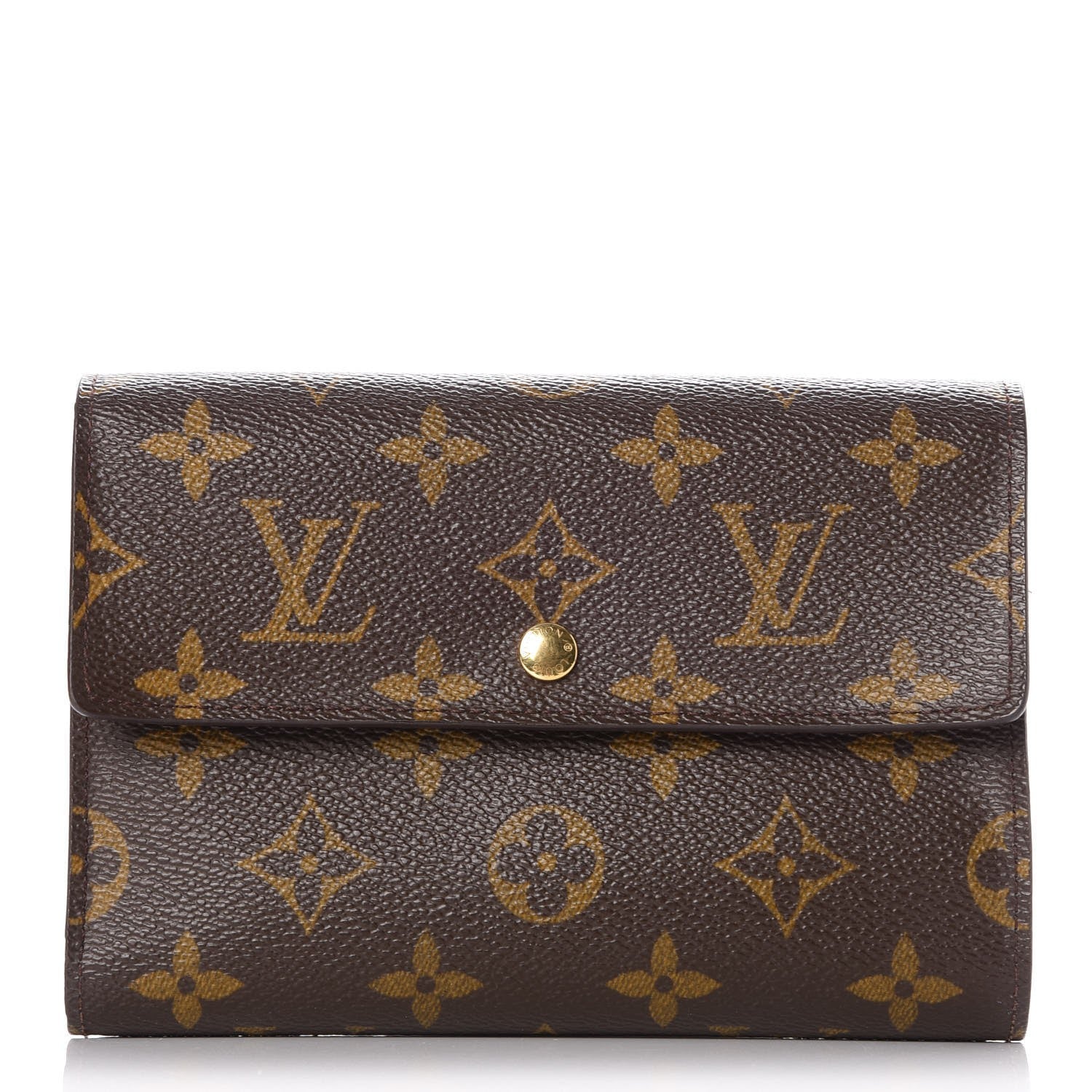 Louis Vuitton Monogram Porte Tresor Etui Papiers Wallet 1 of 9