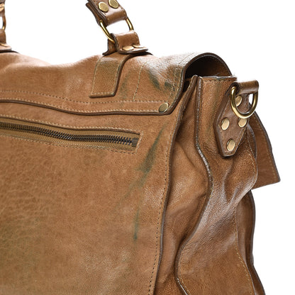 Proenza Schouler Lambskin Large PS1 Satchel Saddle 15 of 21