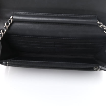 Chanel Patent Quilted Brilliant Wallet On Chain WOC Black 5 of 16