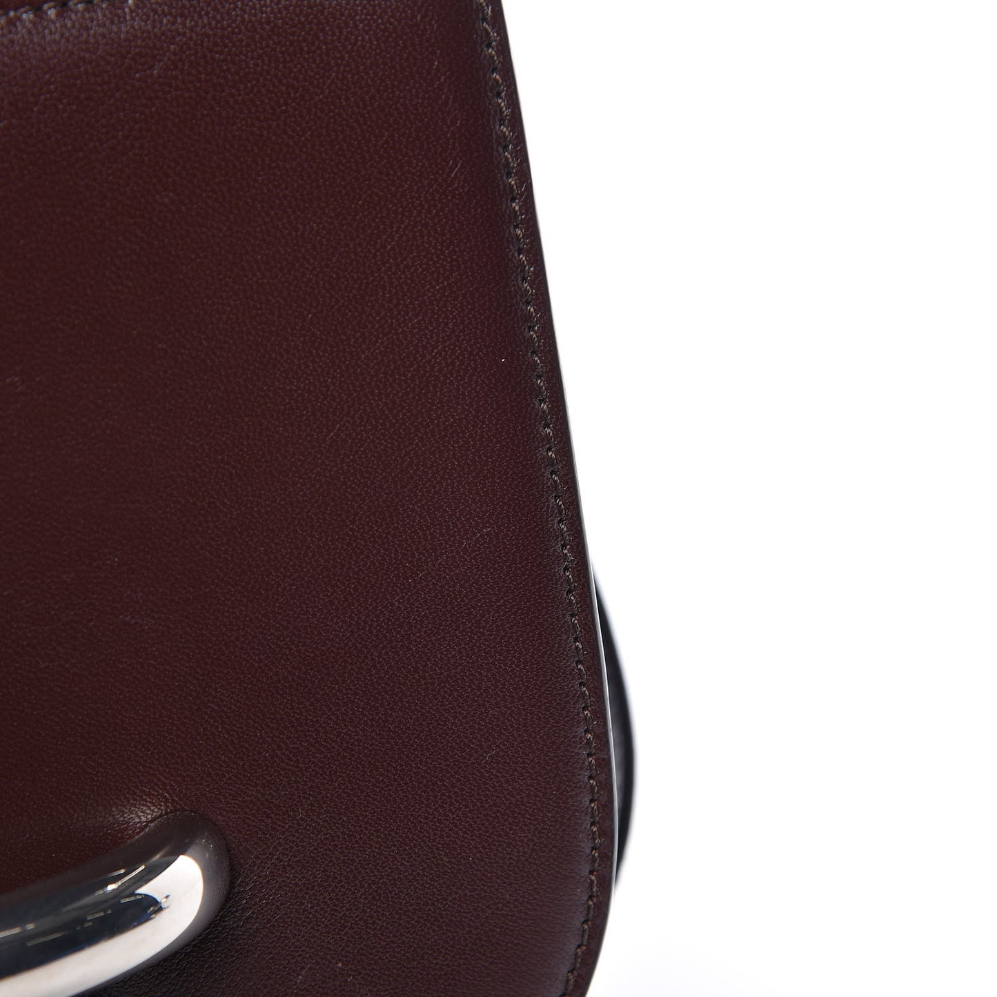 Smooth Calfskin Small Selwood Oxblood