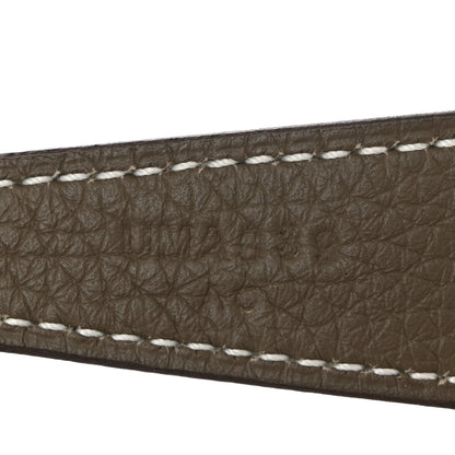 Hermes Taurillon Clemence Lindy 26 Etoupe 7 of 11