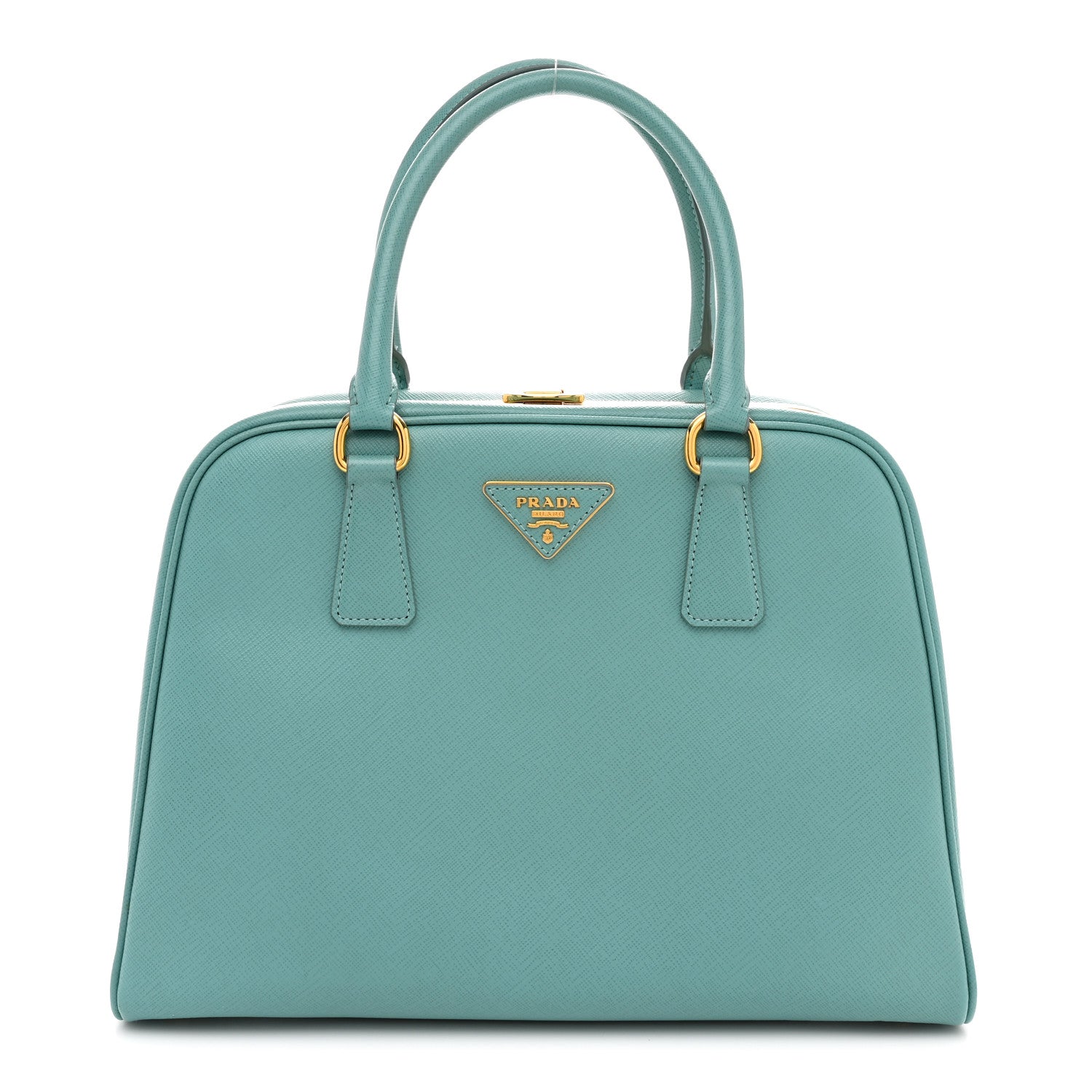 Prada Saffiano Lux Pyramid Bag Anice 1 of 11
