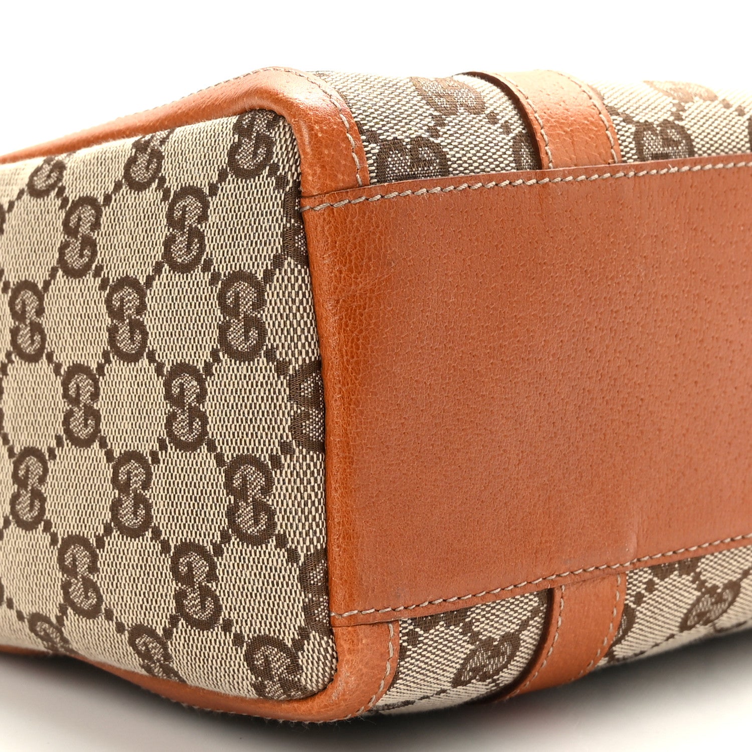 Gucci Monogram Small Abbey Boston Orange 8 of 11