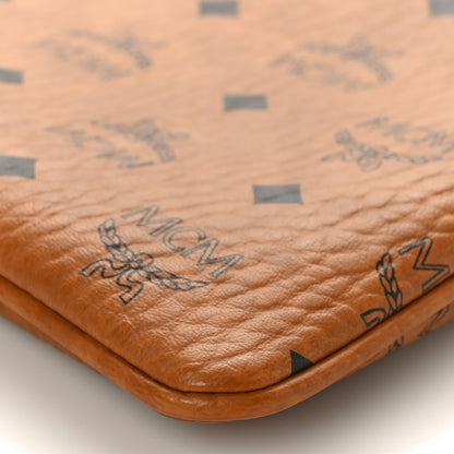 MCM Visetos Original Medium Pouch Cognac 8 of 8