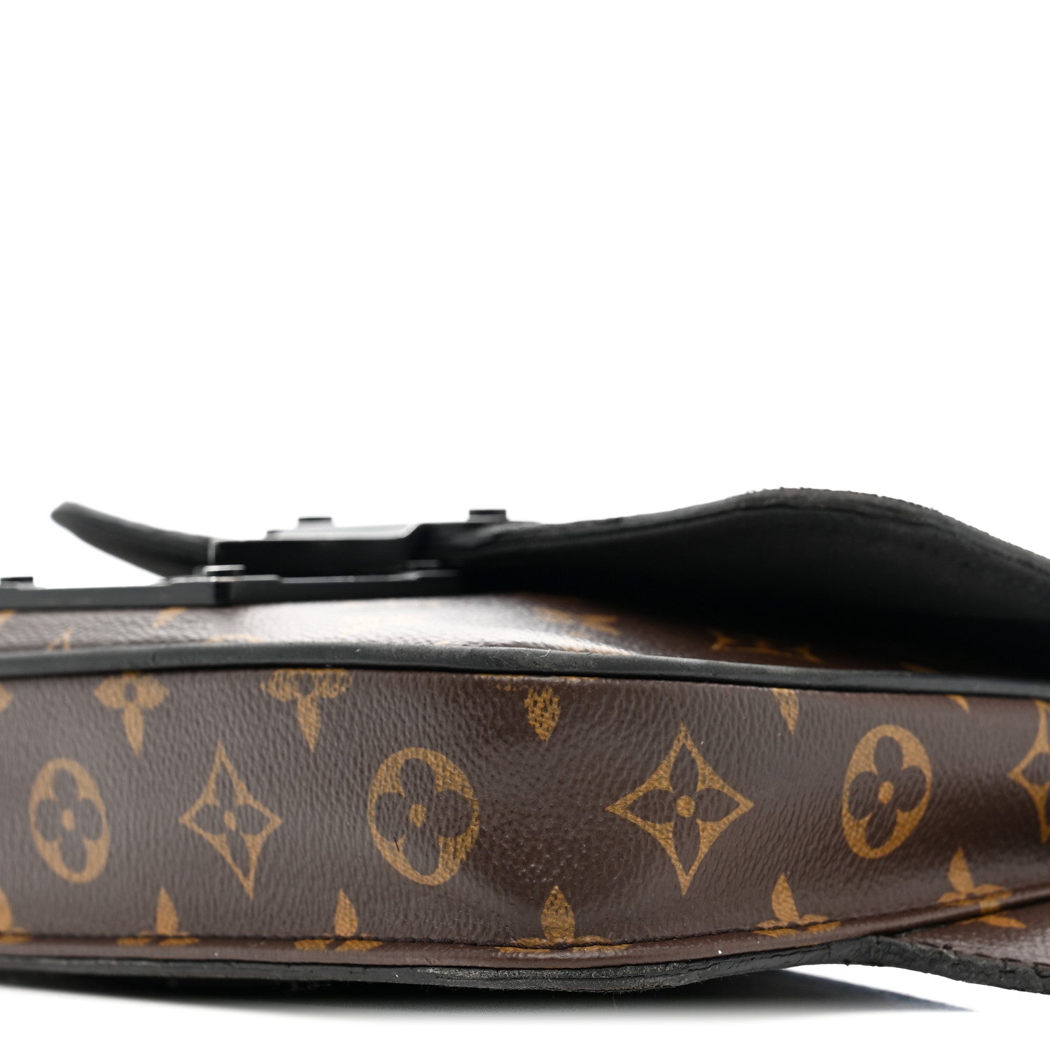 Louis Vuitton Monogram Macassar S Lock Messenger 9 of 18