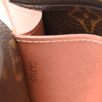 Louis Vuitton Monogram Emilie Wallet Rose Ballerine 7 of 16