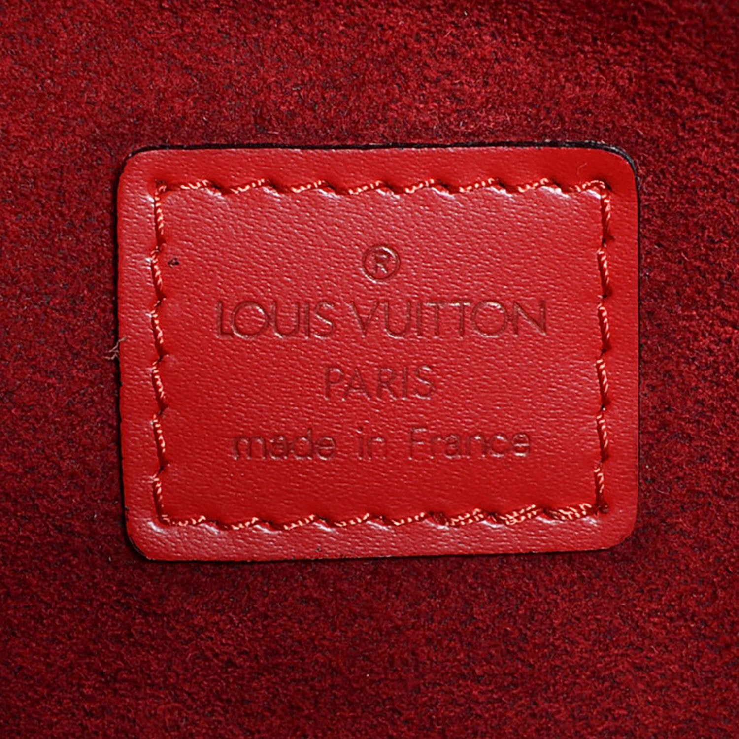 Louis Vuitton Epi Solferino 50 Castillan Red 7 of 8