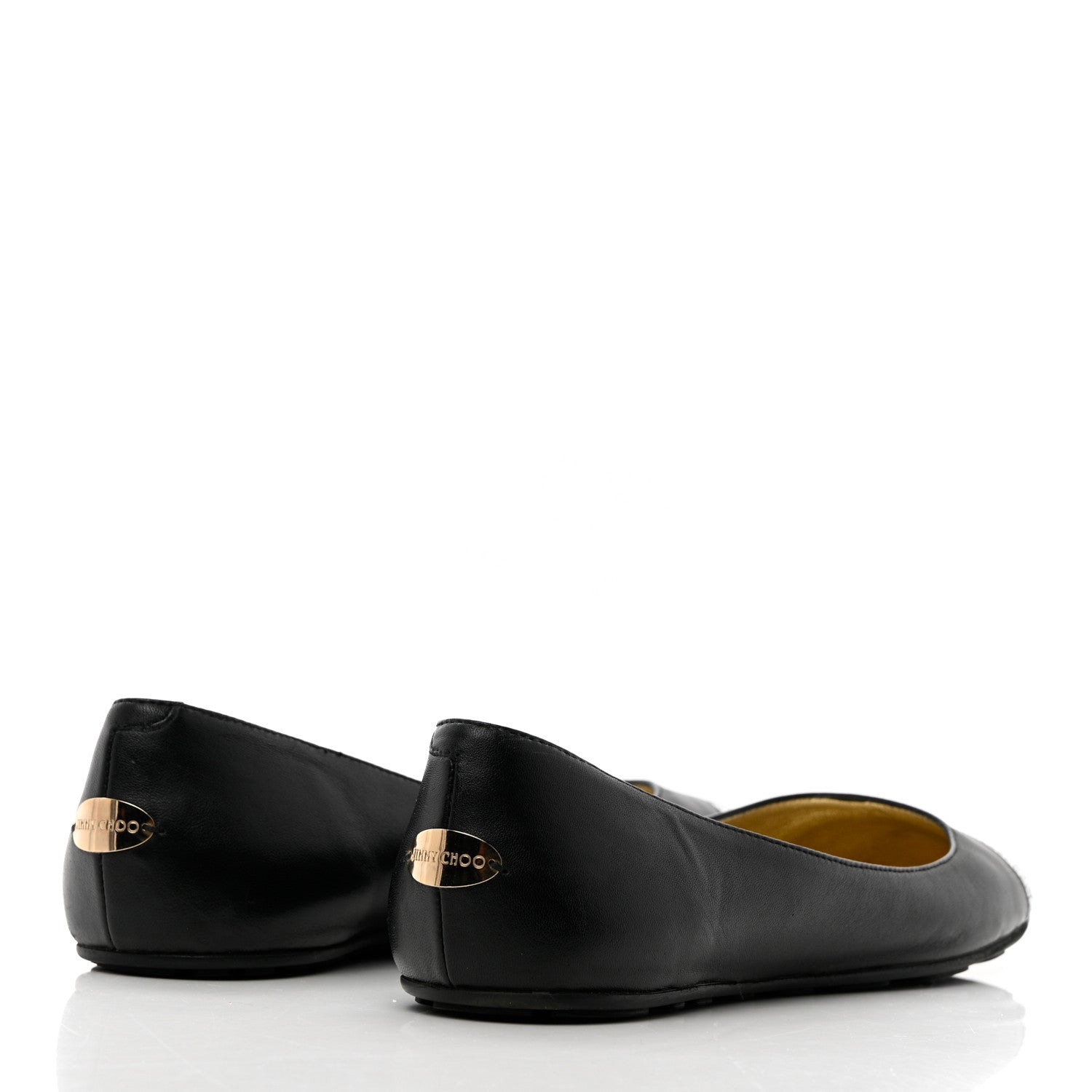 Jimmy Choo Suede Crystal Weber Flats 39 Black 4 of 16