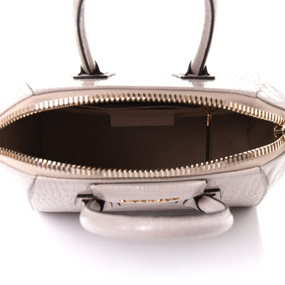 Givenchy Calfskin Crocodile Embossed Mini Antigona Dune 5 of 10