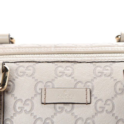 Gucci Guccissima Medium Joy Boston Off White 11 of 12