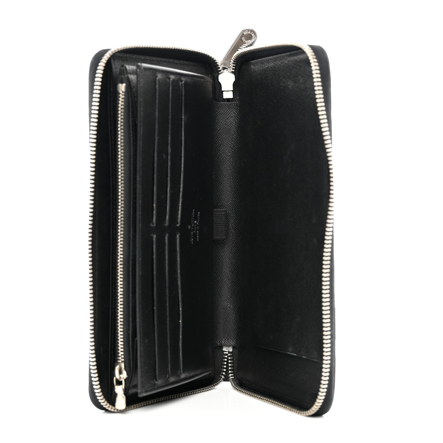 Epi Zippy Organizer Wallet Black