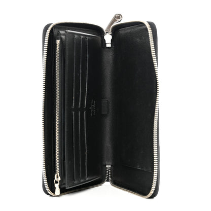 Louis Vuitton Epi Zippy Organizer Wallet Black 5 of 10