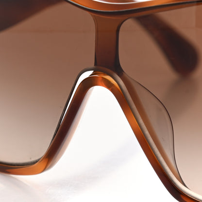 Chanel Acetate Shield Sunglasses 5449-A Dark Tortoise 7 of 9