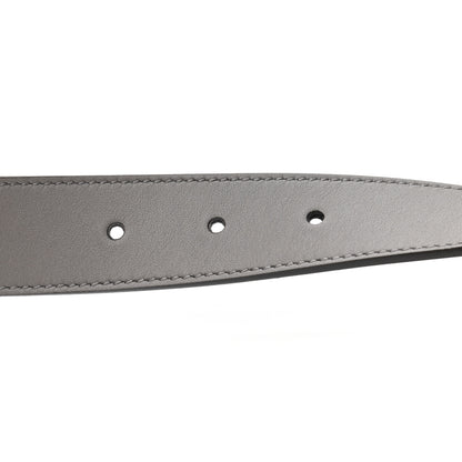 Gucci Calfskin Zumi 30mm Belt 75 30 Dusty Grey 4 of 5