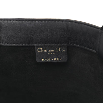 Christian Dior Calfskin Embossed Book Tote Black 6 of 15