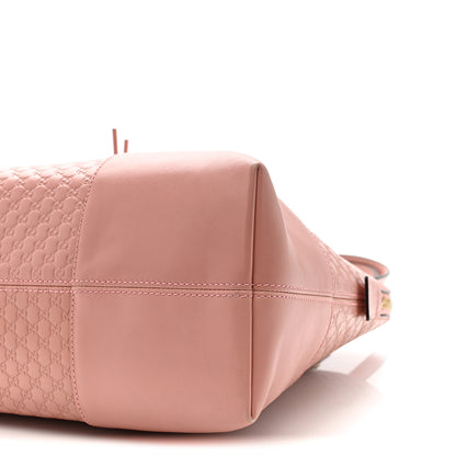 Gucci Soft Microguccissima Medium Bree Shoulder Bag Soft Pink 10 of 13