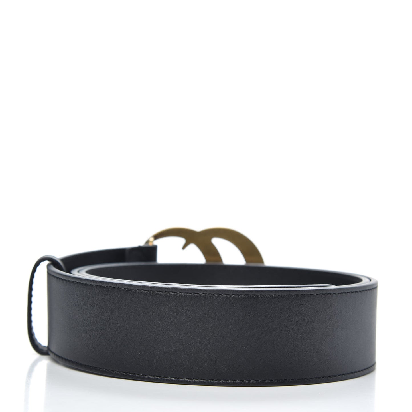 Calfskin Double G 40mm Belt 100 40 Black