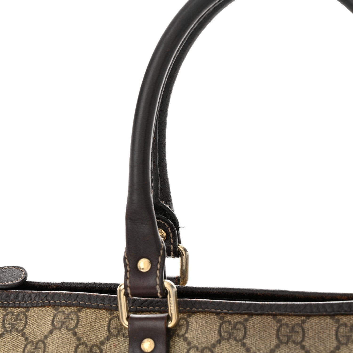 Gucci GG Plu Monogram Medium Joy Tote Bag Brown 16 of 19