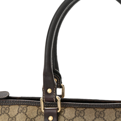 Gucci GG Plu Monogram Medium Joy Tote Bag Brown 16 of 19