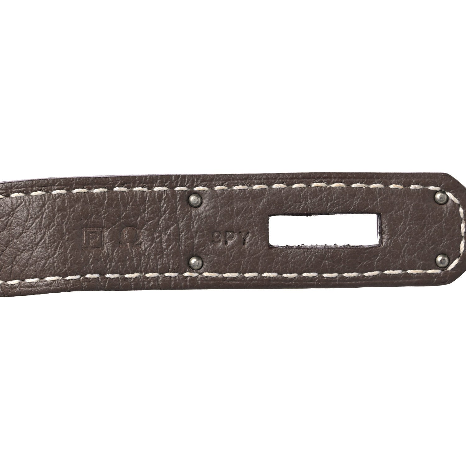 Hermes Taurillon Clemence Jypsiere 28 Etoupe 7 of 12