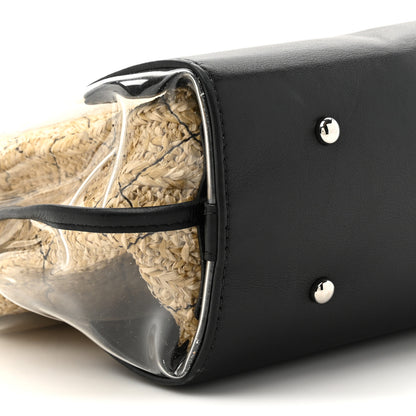 Chanel Calfskin PVC Quilted Chanel 31 Bag Black 10 of 14