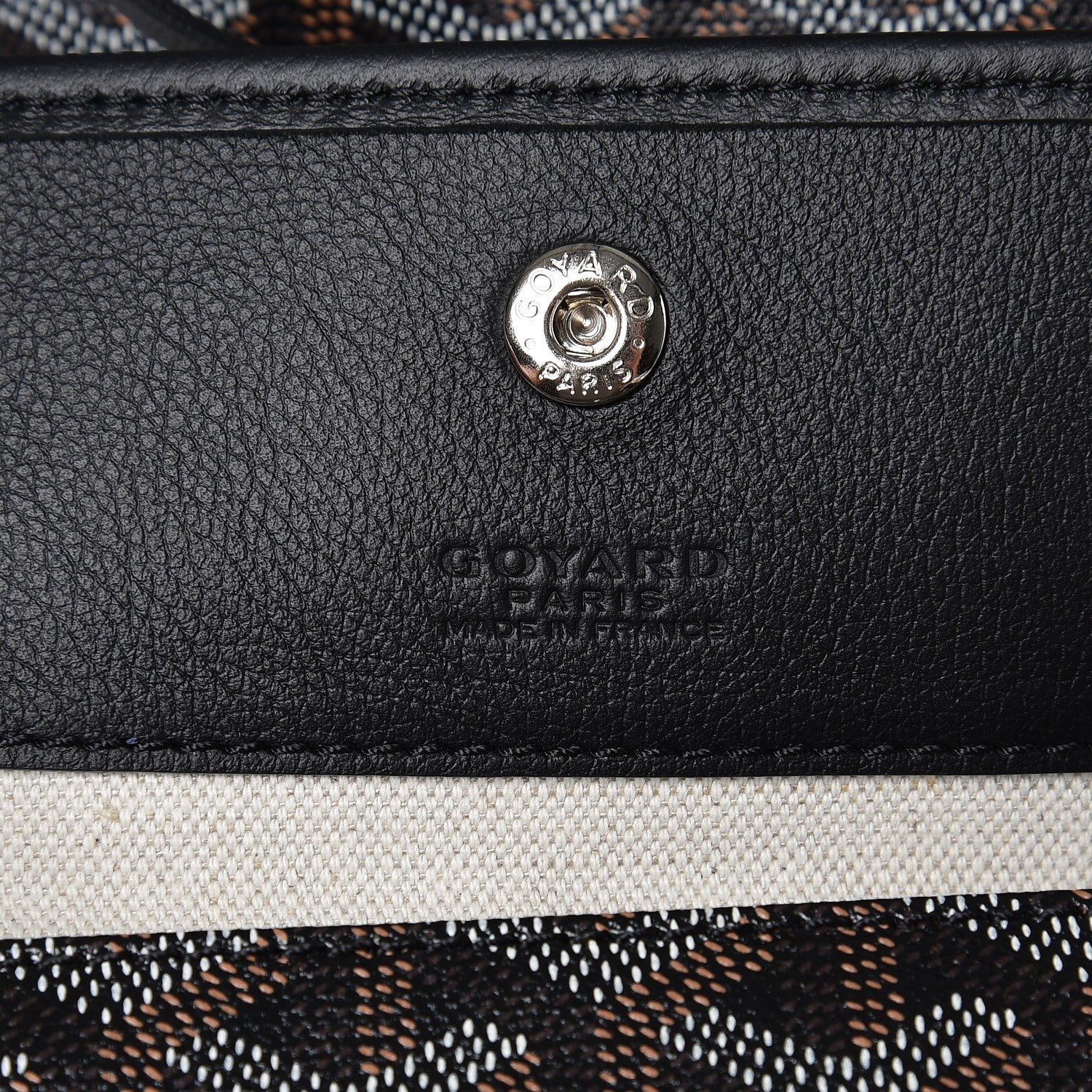 Goyard Goyardine Saint Louis PM Black 8 of 8