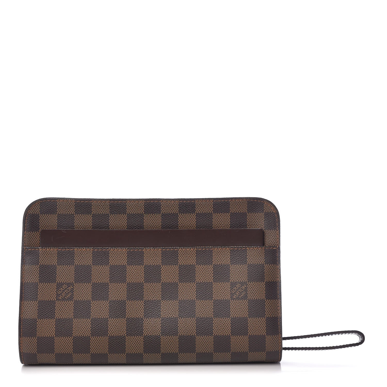 Louis Vuitton Damier Ebene Pochette Saint Louis Clutch 1 of 10