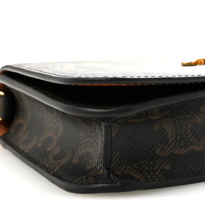 Celine Triomphe Canvas Multipochette Tan 9 of 10
