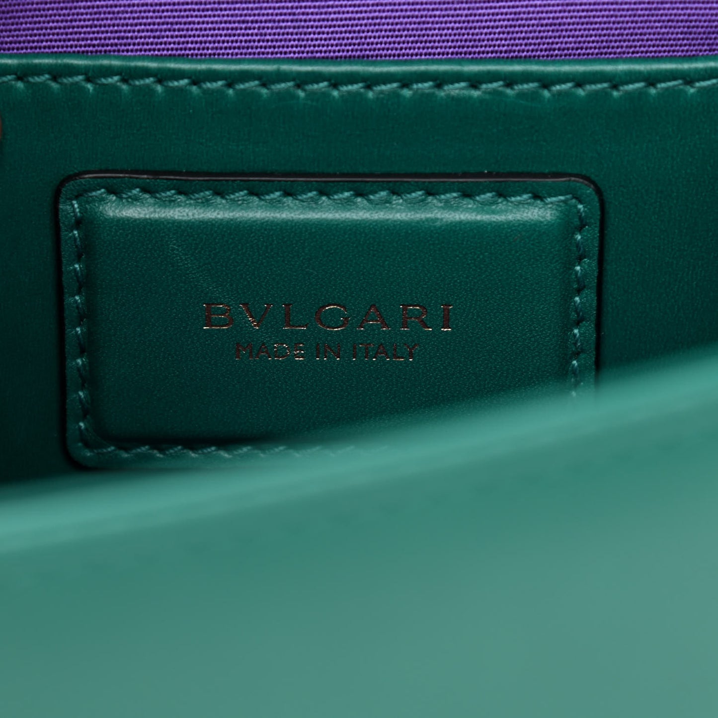 Calfskin Serpenti Forever Crossbody Bag Emerald Green