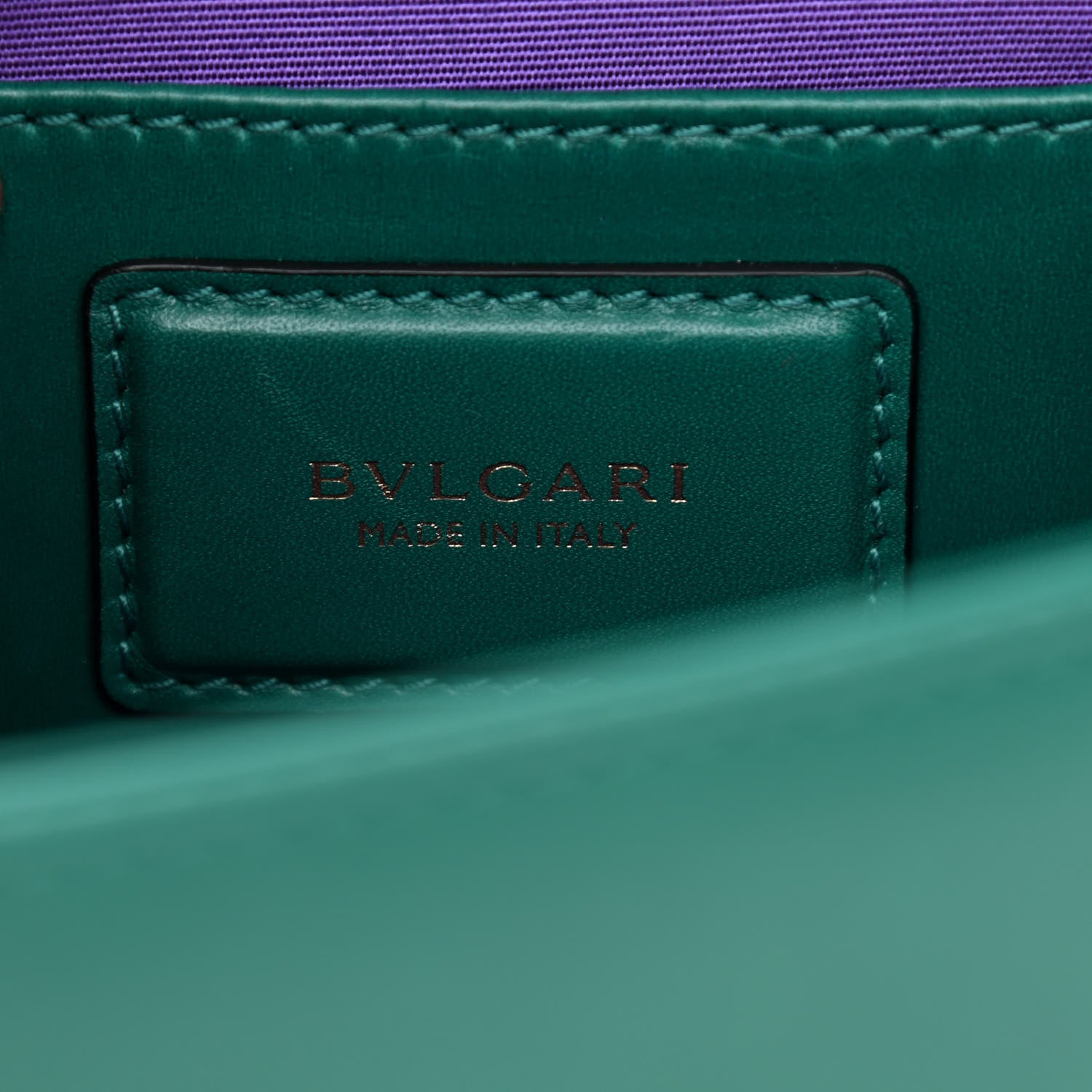 Bulgari Calfskin Serpenti Forever Crossbody Bag Emerald Green 7 of 10