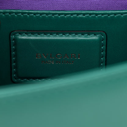 Bulgari Calfskin Serpenti Forever Crossbody Bag Emerald Green 7 of 10