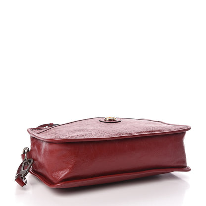 Gucci Fluffy Calfskin Morpheus Shoulder Bag Rosso 5 of 10