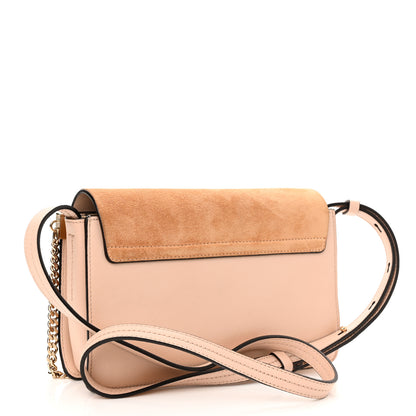 Chloe Suede Calfskin Small Faye Shoulder Bag Blushy Pink 3 of 11