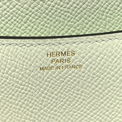 Hermes Epsom Constance 18 Vert Fizz 8 of 13