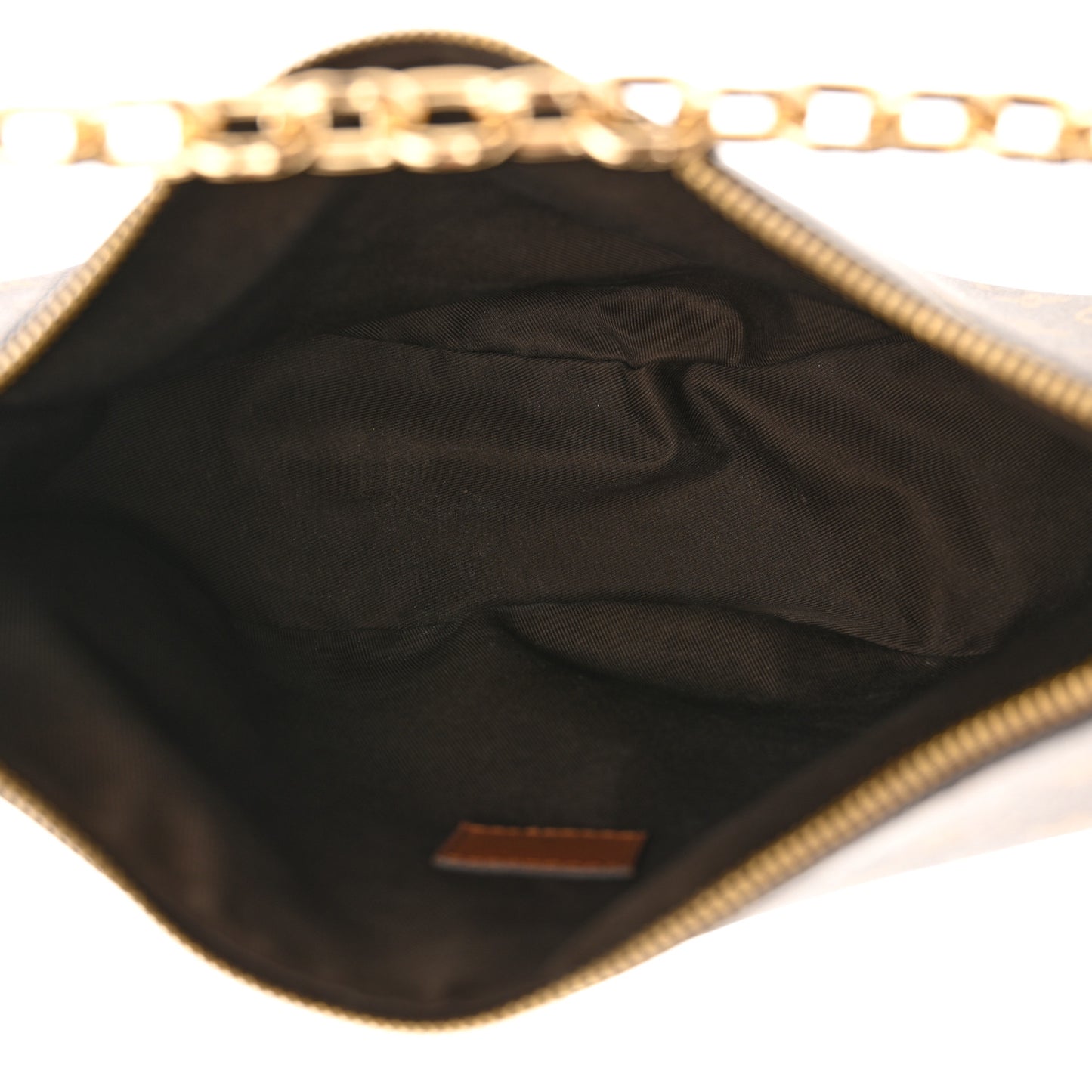 Reverse Monogram Loop Hobo