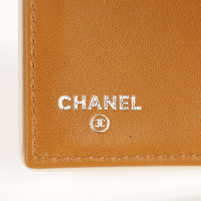 Chanel Lambskin Large Flap Wallet Dark Beige 6 of 8