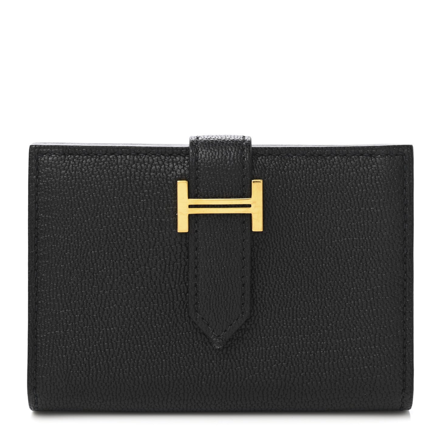 Chevre Mysore Bearn Card Holder Wallet Black