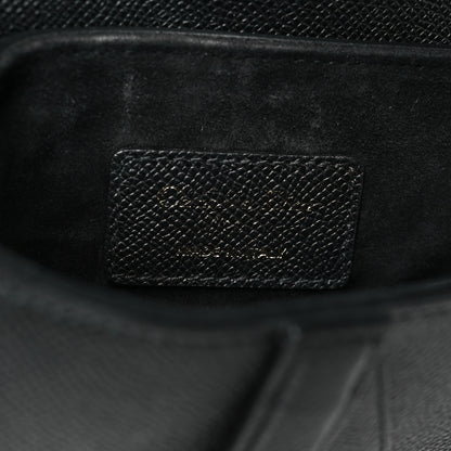 Christian Dior Grained Calfskin Mini Saddle Bag Black 6 of 10