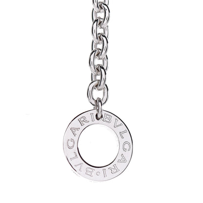 Bulgari 18K White Gold Black Onyx Sautoir Pendant Necklace 6 of 6