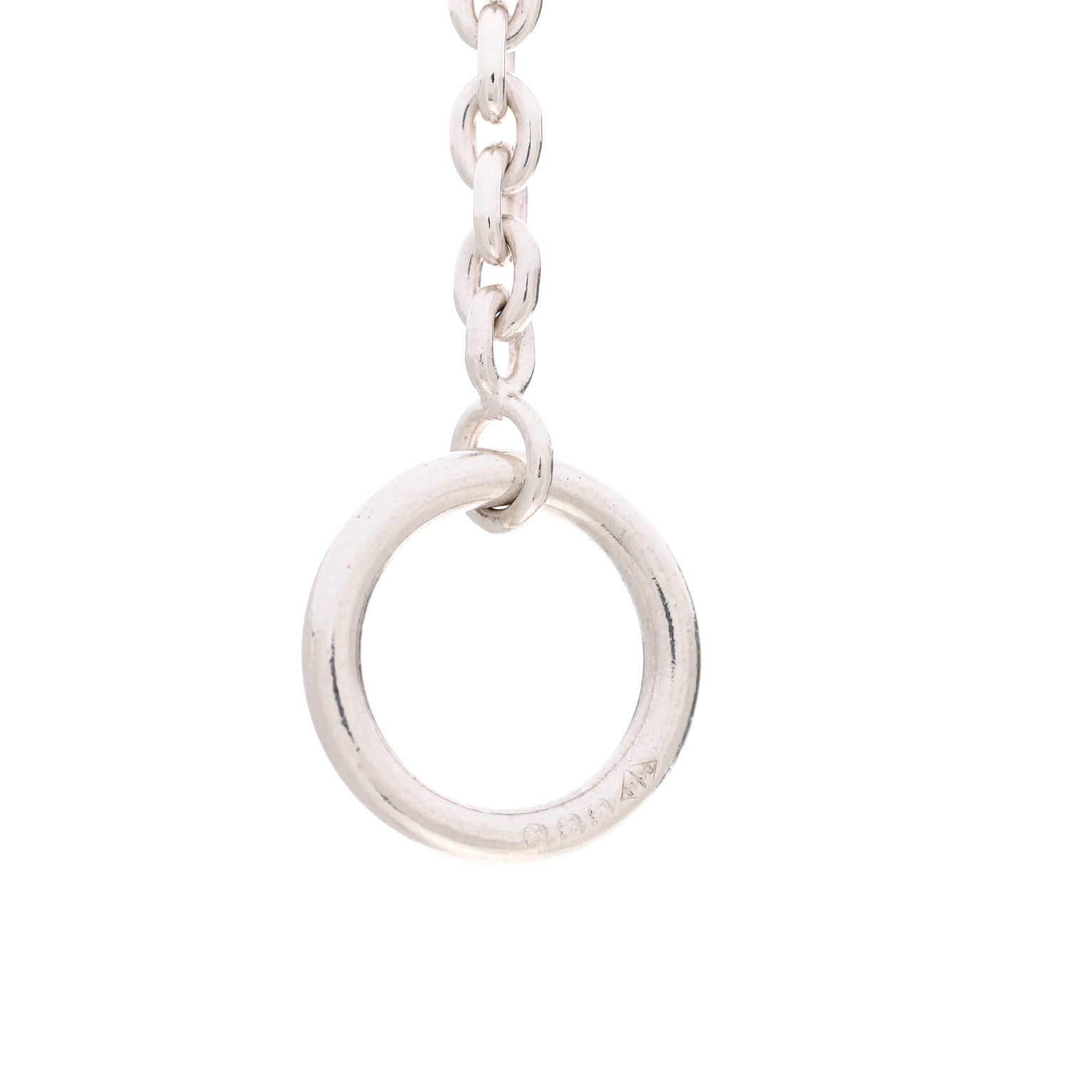 Hermes Sterling Silver Farandole Necklace 120 6 of 6