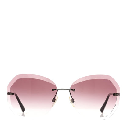 Chanel Metal Spring Round Sunglasses 4220 Pink 2 of 6