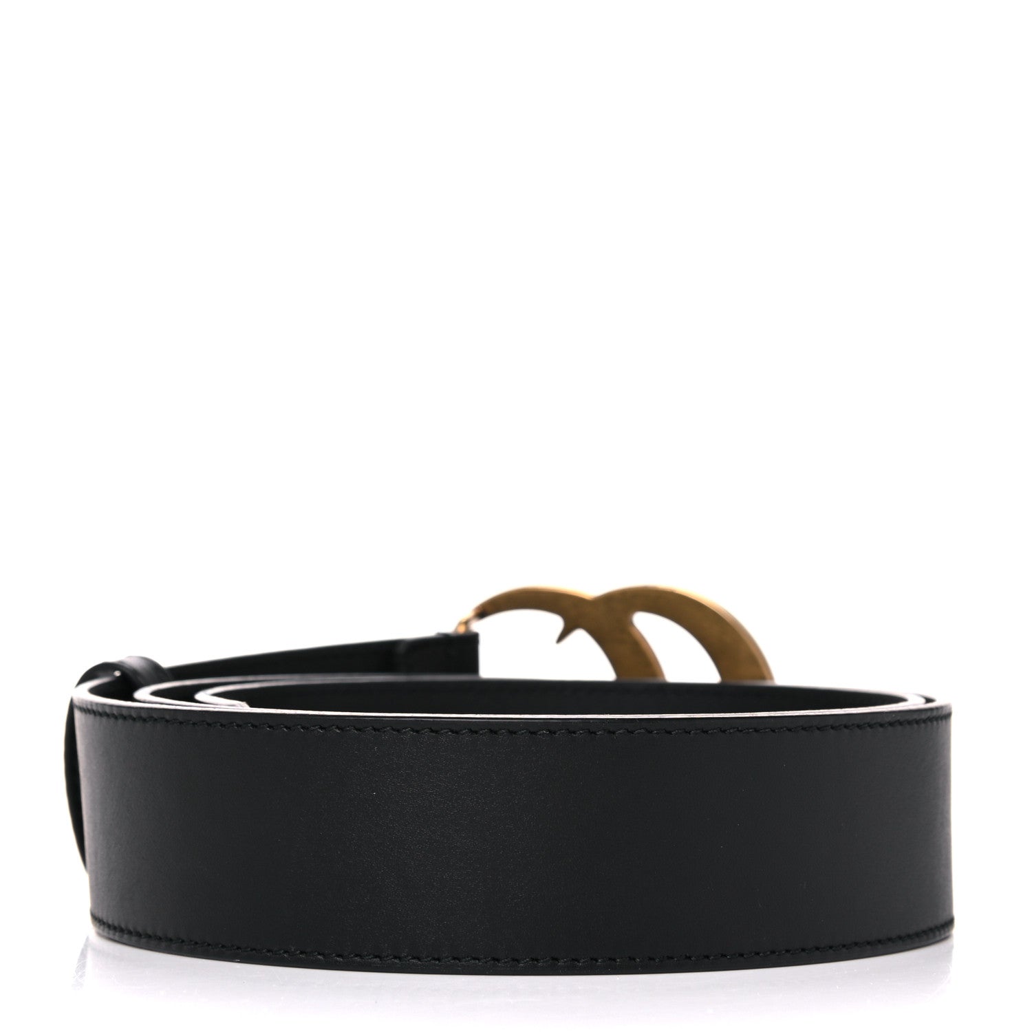 Gucci Calfskin Double G 40mm Belt 90 36 Black 2 of 8