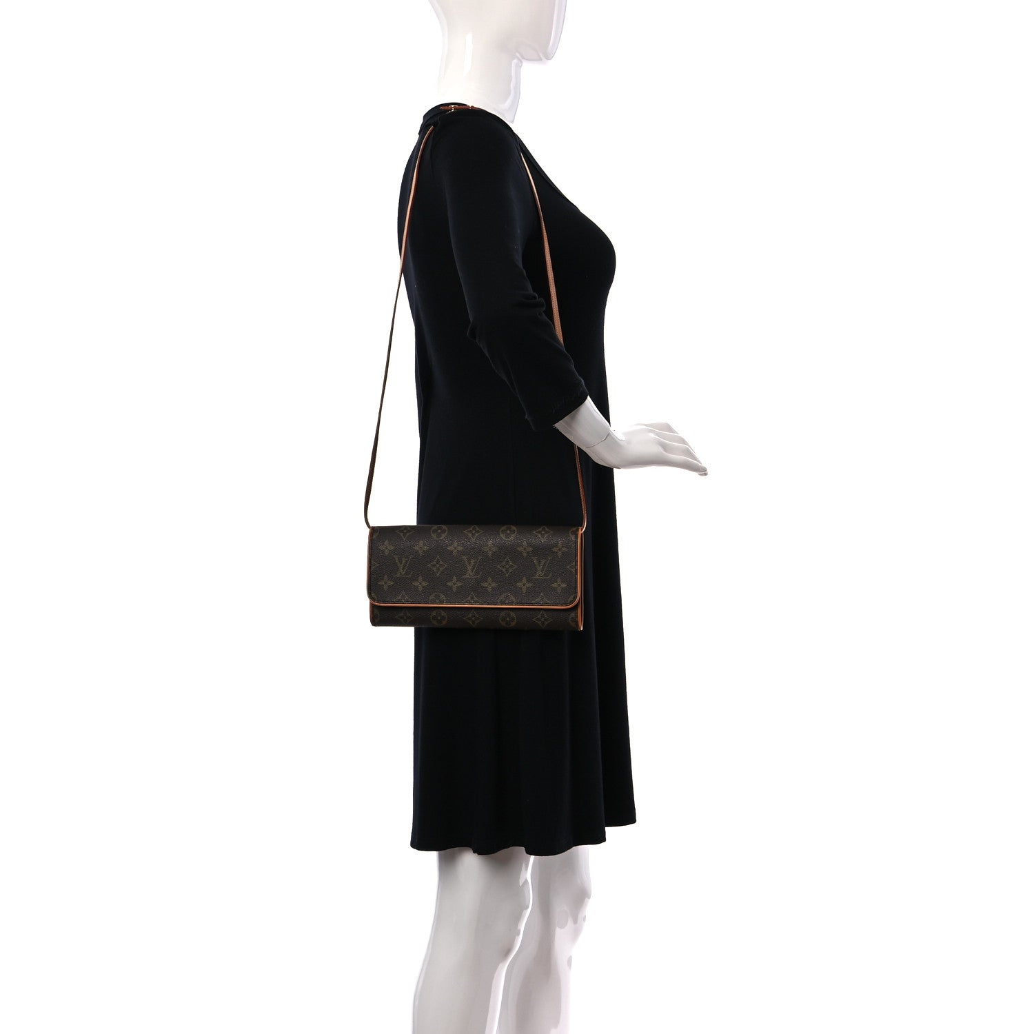 Louis Vuitton Monogram Pochette Twin GM 2 of 13