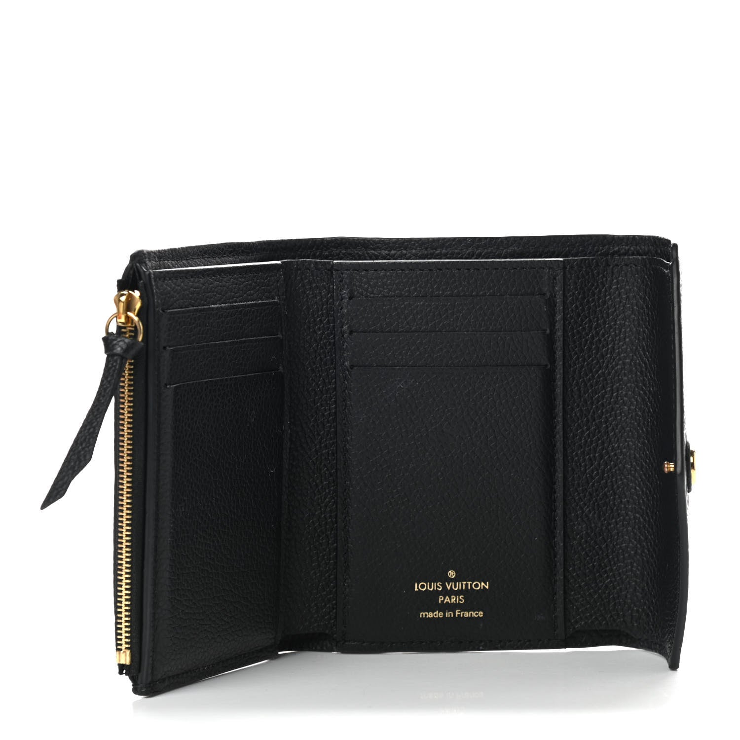 Louis Vuitton Empreinte Victorine Wallet Black 5 of 8