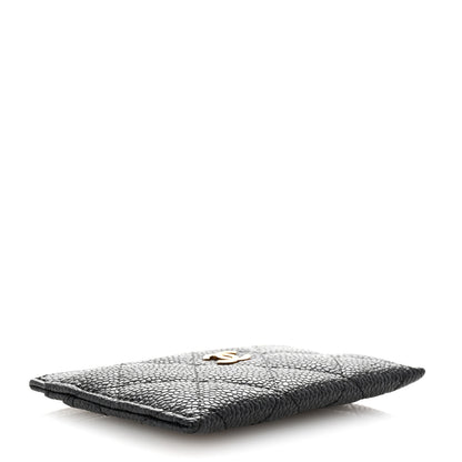Chanel Caviar Quilted Card Holder Black 4 of 7